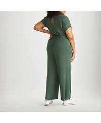 Universal Standard Women's TravelKnit Wide Leg Pants