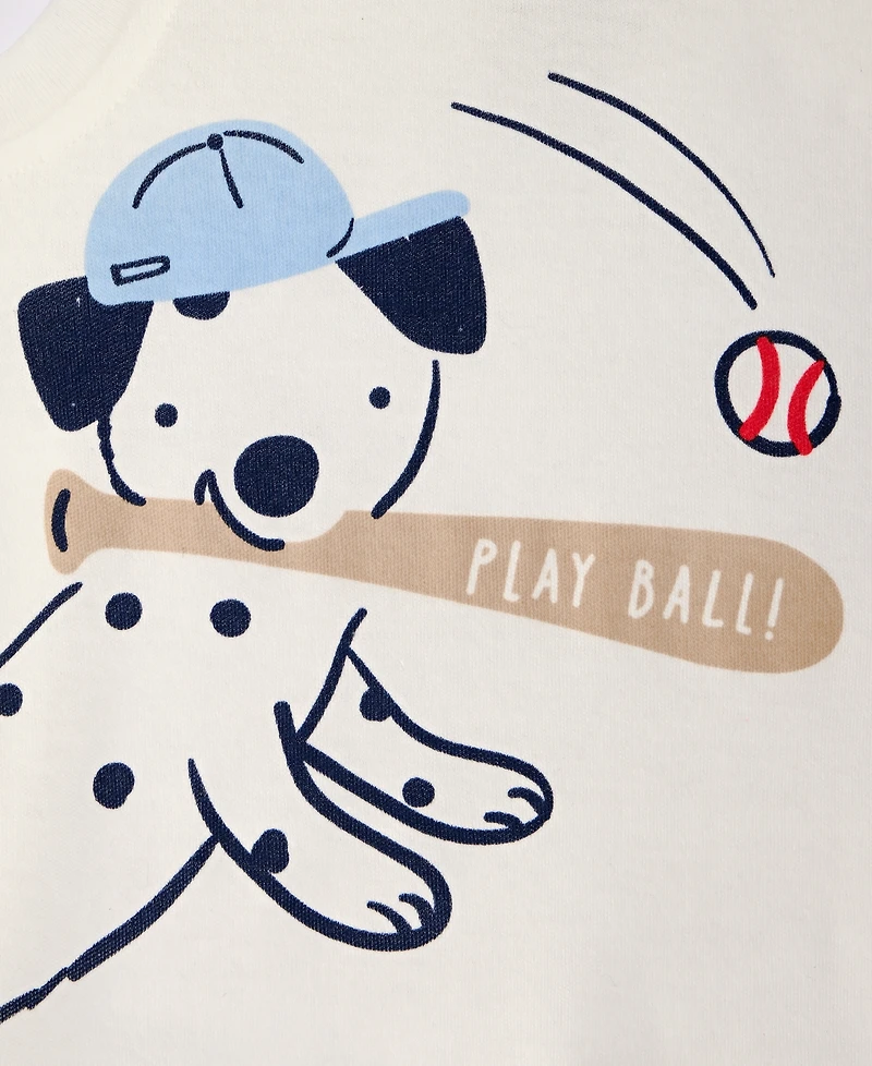 First Impressions Toddler Boys' 2T-4T Mix & Match Baseball Dog Tank Top, Macy's Exclusive