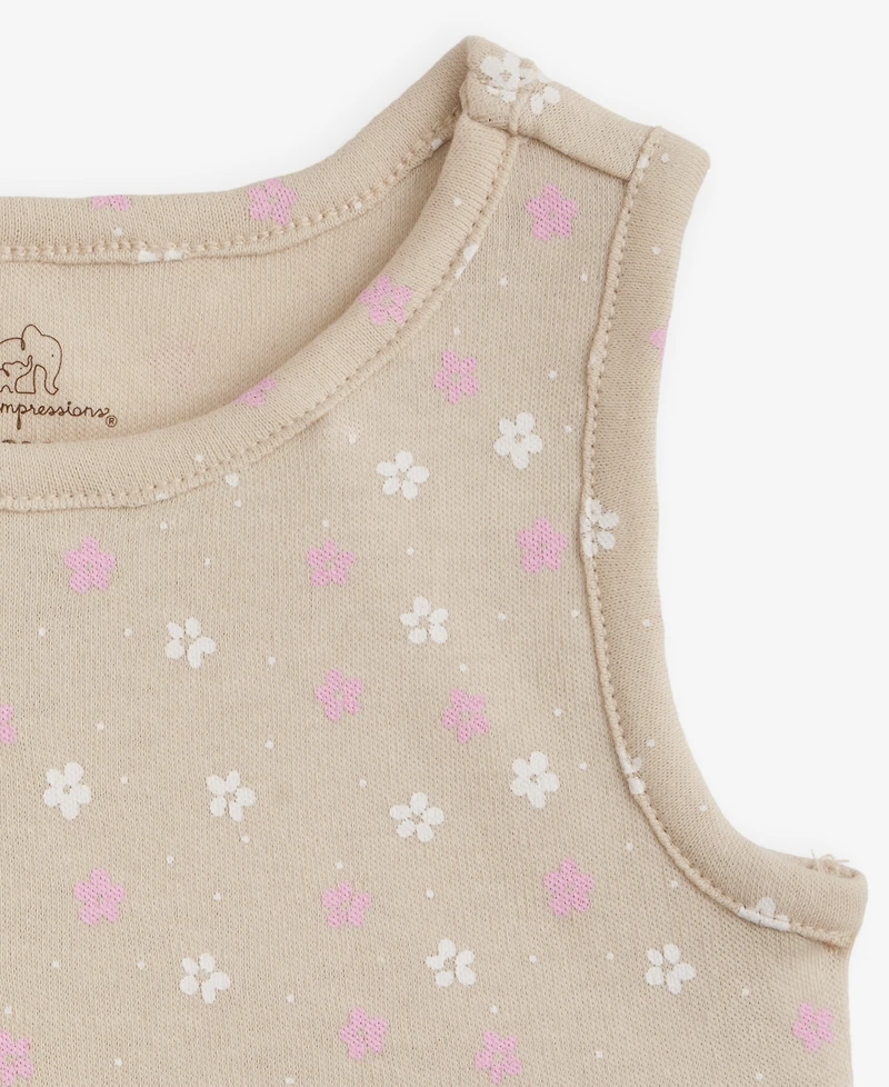 First Impressions Baby Girls' 0M-24M Ditsy Floral-Print Dress, Macy's Exclusive