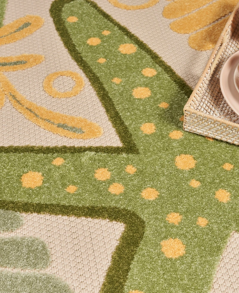 Nourison Home Aloha ALH24 3'6"x5'6" Area Rug