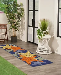 Nourison Home Aloha ALH28 2'3"x8' Runner Area Rug