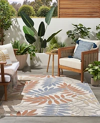 Nourison Home Aloha ALH18 3'6"x5'6" Area Rug