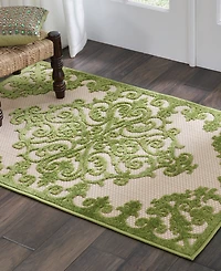 Nourison Home Aloha ALH12 2'8" x 4' Outdoor Area Rug