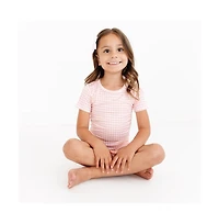 Motette Baby Girls Sugar Gingham Pajama Set