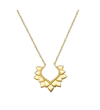 Satya Jewelry Blooming Love Lotus Motif Necklace
