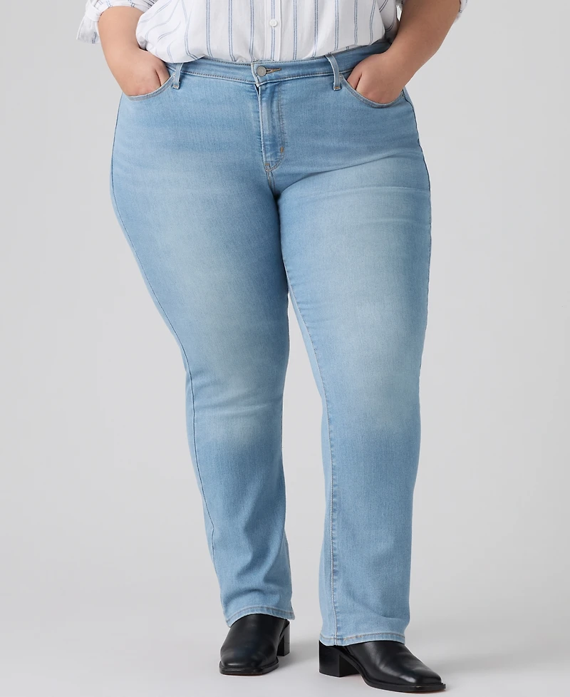 Levi's Trendy Plus Classic Straight Leg Jeans