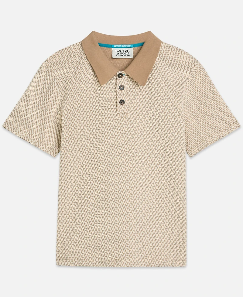 Scotch & Soda Men's Regular-Fit Polo Shirt
