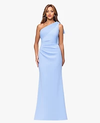Xscape Women's One-Shoulder Maxi Dress