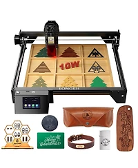 Zachvo 10W Laser Engraver Cutter with 15.7in x 15.7in Area, Dual-Beam & Touchscreen