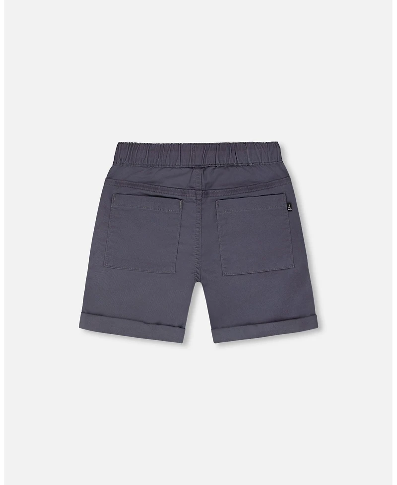 Deux par Toddler Boys Stretch Twill Shorts