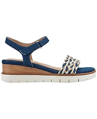 Easy Spirit Women's Edythe Woven Wedge Sandals