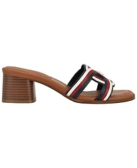 Tommy Hilfiger Women's Marica Block Heel Slide Sandals