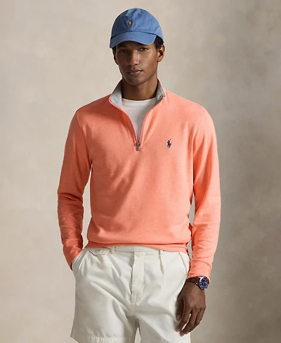 Polo Ralph Lauren Men's Quarter-Zip Pull-On Sweater