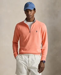 Polo Ralph Lauren Men's Quarter-Zip Pull-On Sweater