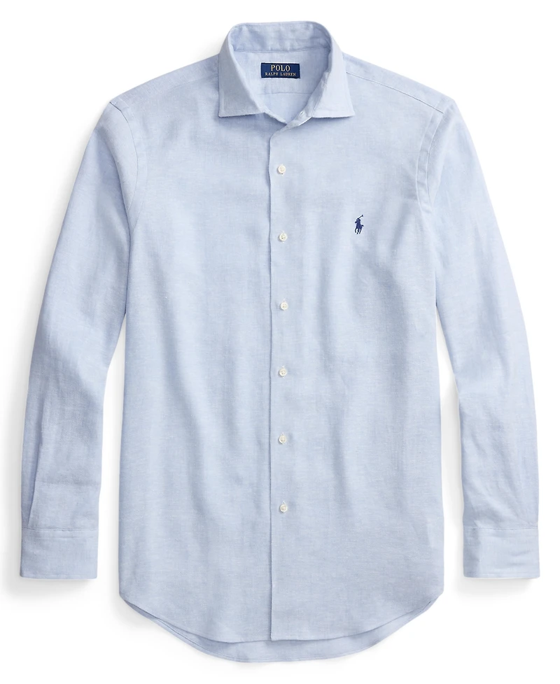 Polo Ralph Lauren Men's Classic-Fit Herringbone Pattern Shirt