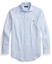 Polo Ralph Lauren Men's Classic-Fit Herringbone Pattern Shirt