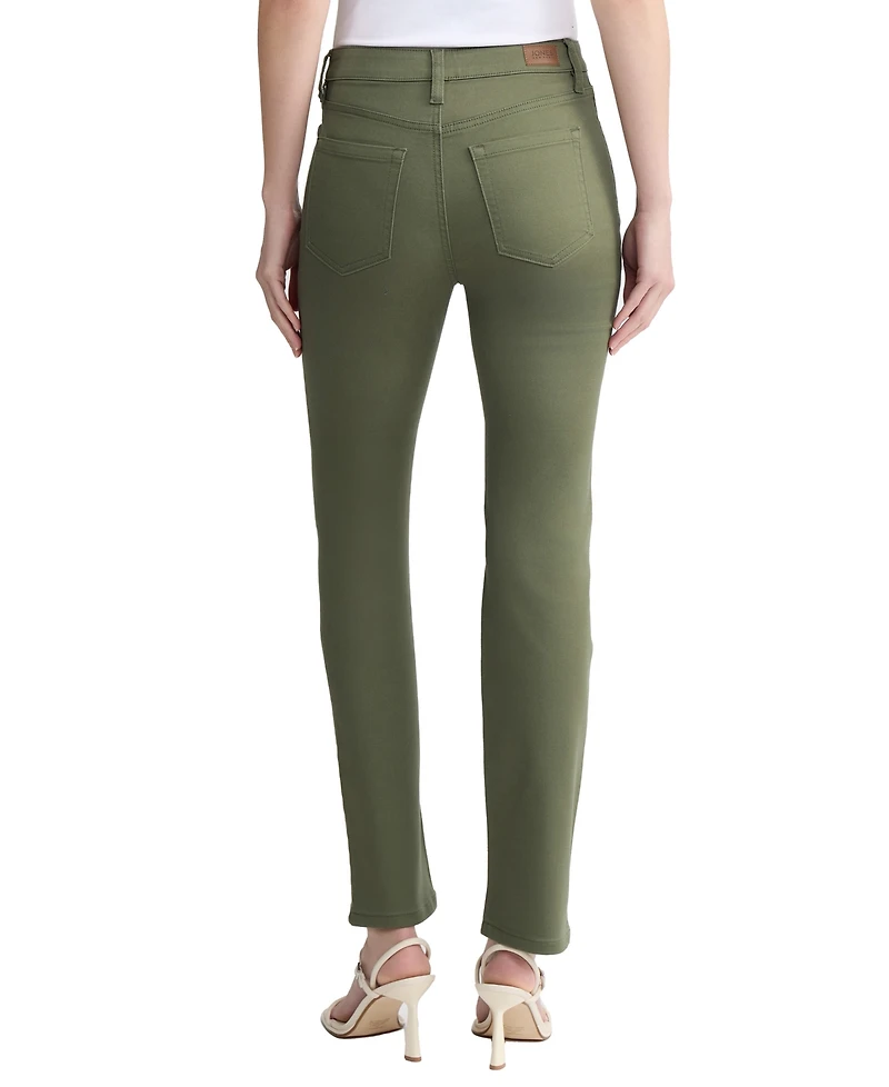 Jones New York Women's Mid-Rise Lexington Straight Jeans