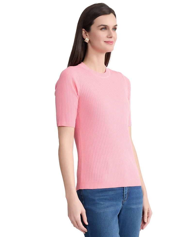 Jones New York Women's Sutton Crew Neck Top