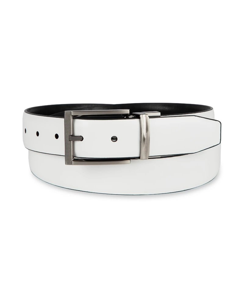 Alfani Men's Tonal-Buckle Belt, Created for Macy's