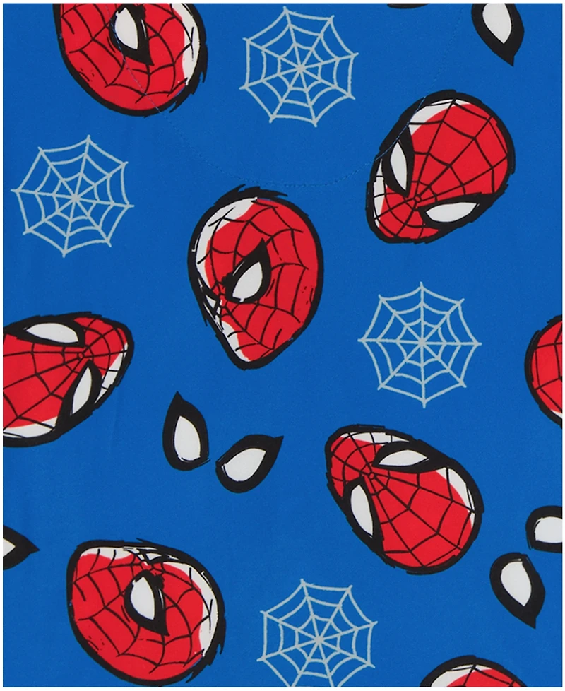 Spider-Man Boys' 4-10 Sketchy Spider Short-Sleeve Shirt and Pajama Pants, 2-Piece Set