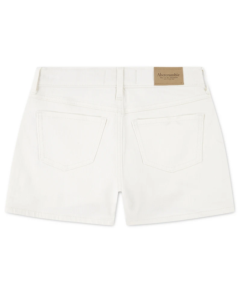 abercrombie kids Girls' 5-18 Pocket Detail Twill Shorts