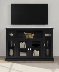 Convenience Concepts 52" Highboy Glass Storage Tv Stand