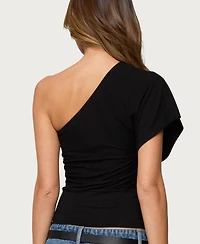 Edikted Women's Asymmetric One Shoulder Top