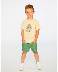 Deux par Toddler Boys Parachute Shorts with Patch Pockets - Toddler|Child