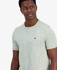 Michael Kors Men's Cotton-Blend Crewneck Slub T-Shirt