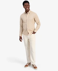 Michael Kors Men's Slim-Fit Dobby Dot Print Dress Shirt