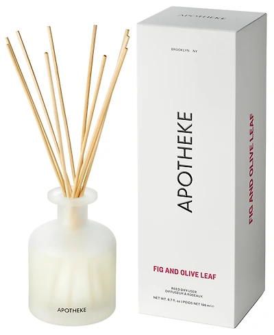Apotheke Fig and Olive Leaf Reed Diffuser, 6.7 oz.
