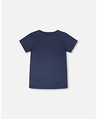 Deux par Baby Boys Cotton Short Sleeve T-Shirt