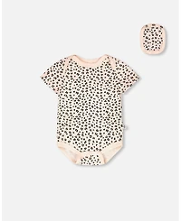 Deux par Baby Girls Evolutive Cotton Jersey 3 Pack Onesie