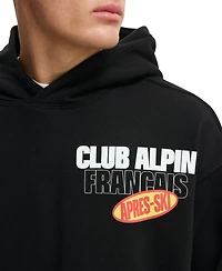 Cotton On Men's Fleece Long-Sleeve Hooded Sweatshirt