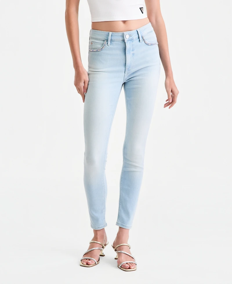 Guess Women's 1981 Mid-Rise Skinny Jeans