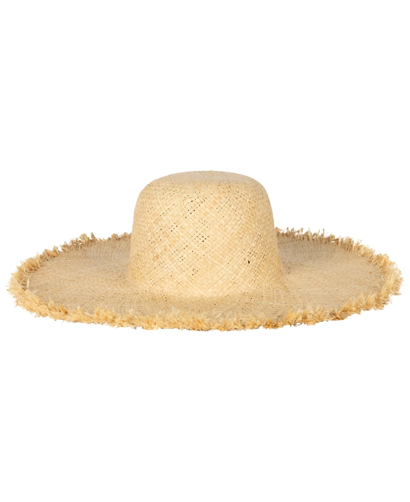 Lauren Ralph Lauren 3D Logo Raffia Sun Hat