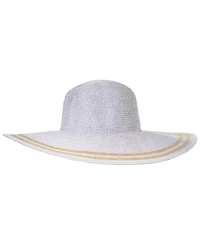 Lauren Ralph Packable Stripe Sun Hat