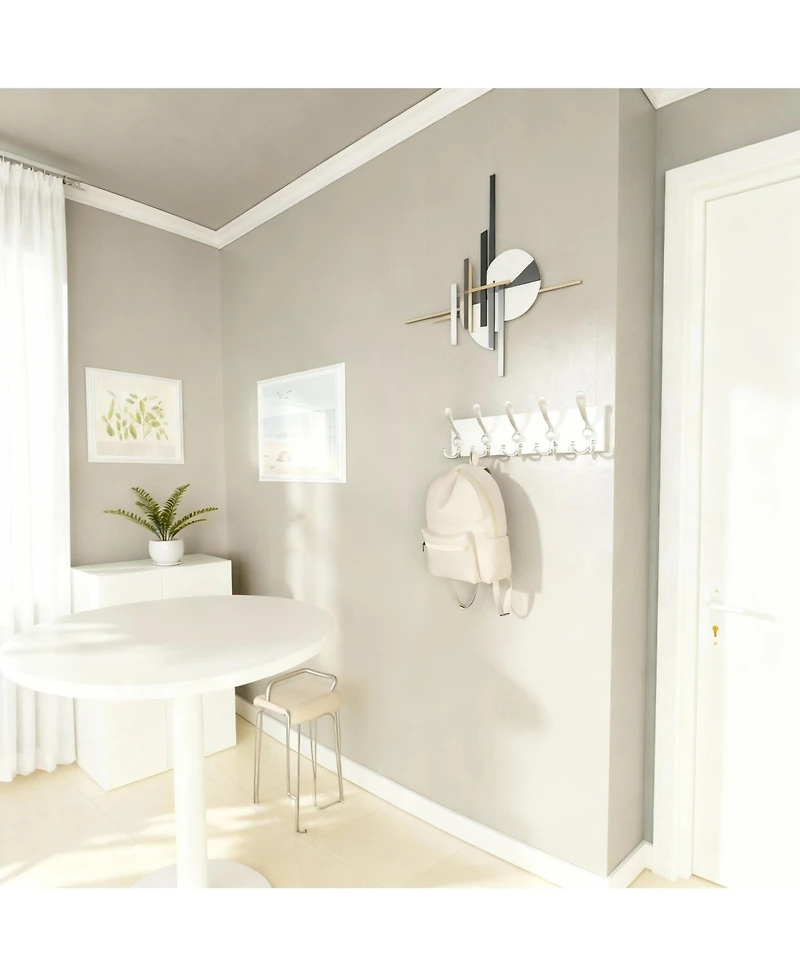 Yigii Wall Coat Rack 5 Hooks