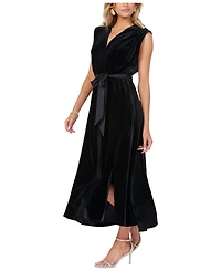 Bishop + Young Women's Bishop + Young Luxe Velvet Aeries Wrap Dress
