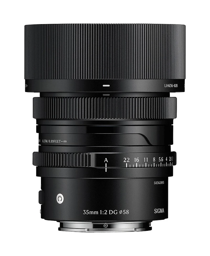 Sigma 35mm f/2 Dg Contemporary Lens for Sony E, Bundle with Software Kit, Cleaning Kit and Cap Keeper