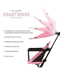 Dream On Me Toddler Coast Rider Stroller Canopy