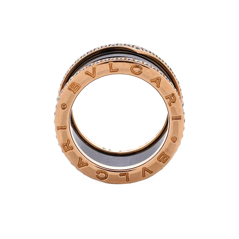 Pre-Owned Bvlgari B.Zero1 Three Band Ring