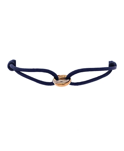 Pre-Owned Cartier Trinity On Cord Bracelet