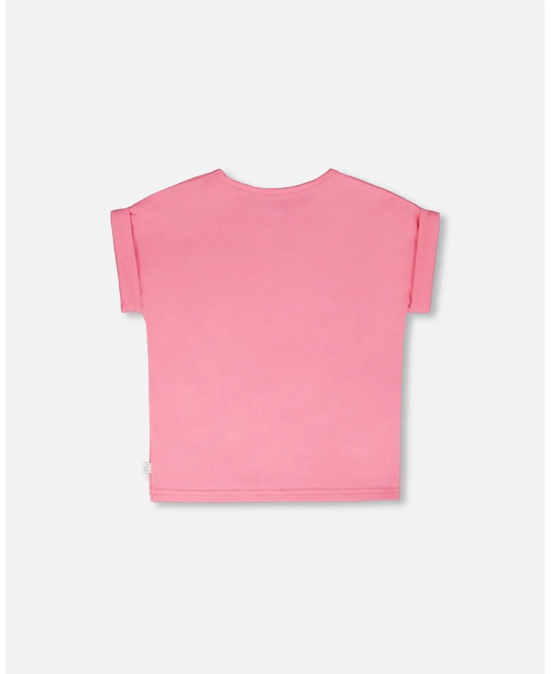 Deux par Big Girls ganic Cotton Jersey T-Shirt.