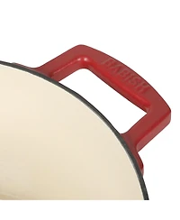 Babish 6 Qt Round Matte Enamel Cast Iron Dutch Oven