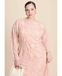 Eloquii Women's One Shoulder Asym Dress