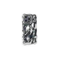 Auramma Chrome Bubbles iPhone 14 Pro Case