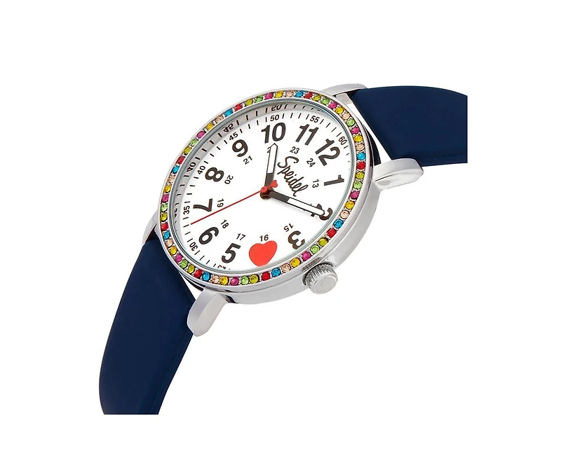 Speidel Brilliance Line Watch with Multi Color Crystalized Case