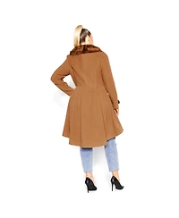 City Chic Plus Women's Grandiose Coat