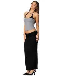 Edikted Women's Jara Layered Lace Halter Corset